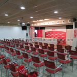 salle de Briefing  du Circuit de Barcelona-Catalunya